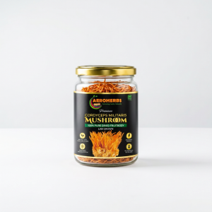 Untitled design (51) Cordyceps Militaris Dried Fruiting Bodies- 100gm