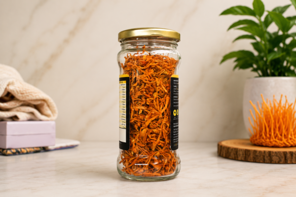 Cordyceps Militaris Dried Fruiting Bodies- 30gm
